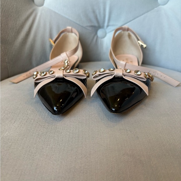 Kate Spade Black and Pink Flats - Picture 9 of 12